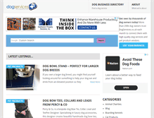 Tablet Screenshot of dogservices.co.uk